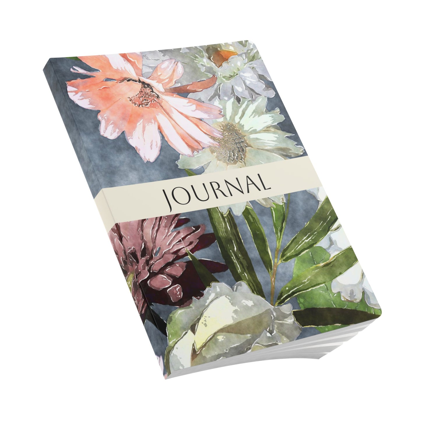 September Birth Flower Inspired Wellness Journal | Mindfulness | Affirmation | Aster & Morning Glory