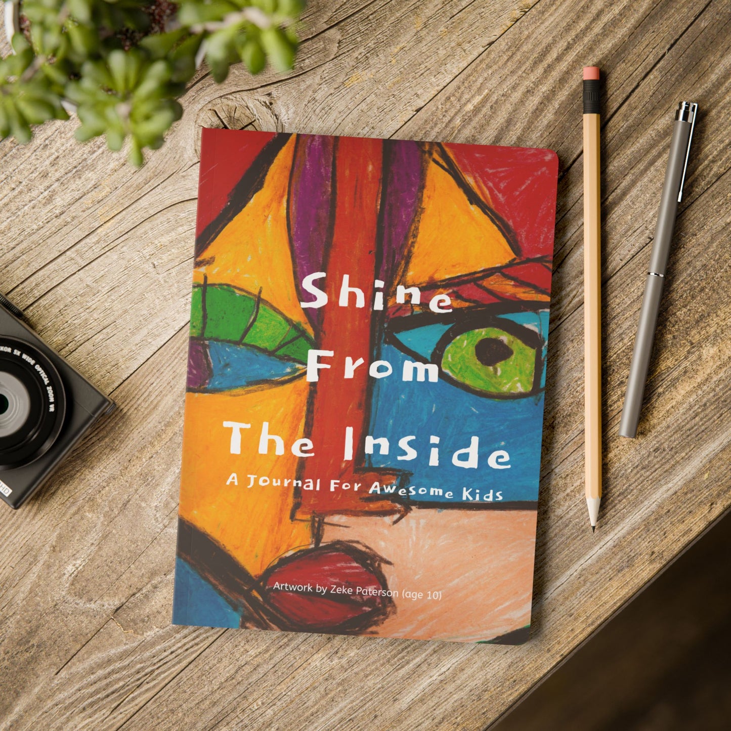 Shine From the Inside: A Journal for Awesome Kids | Prompt Ideas | Encouragement | Education | Creative Expression