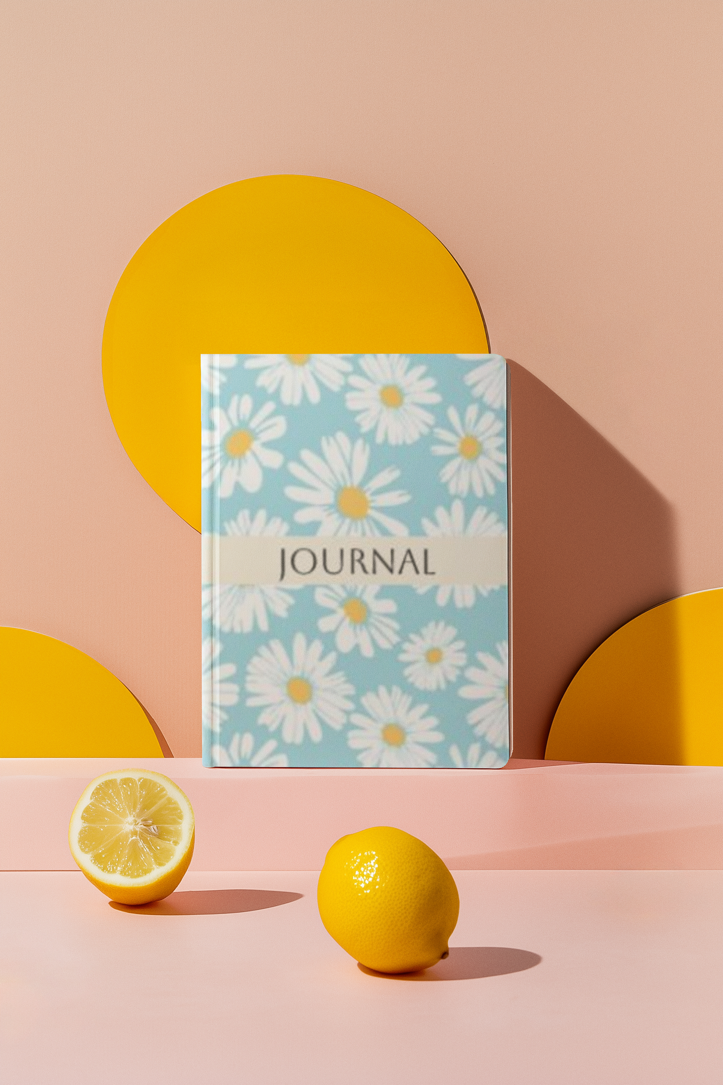 April Birth Flower Inspired Wellness Journal | Mindfulness | Affirmation | Daisy & Sweet Pea
