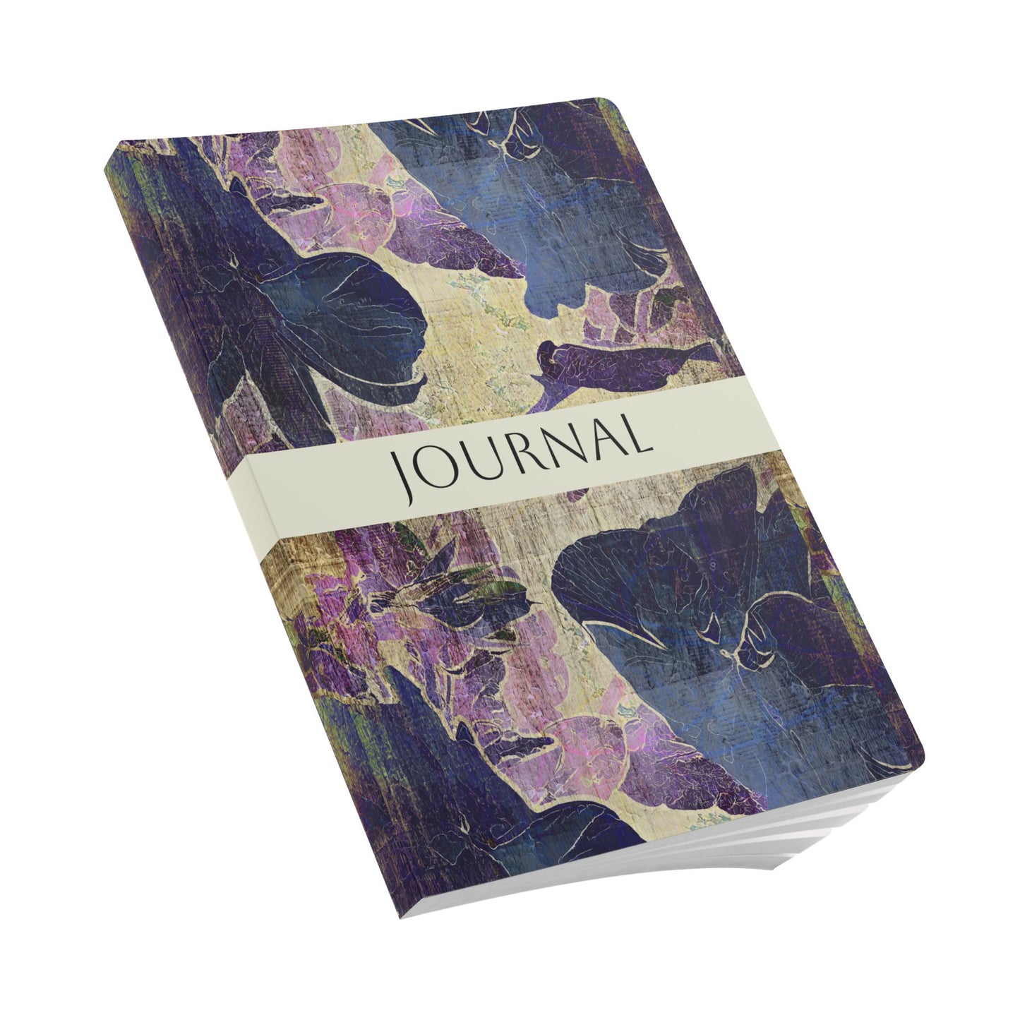 February Birth Flower Inspired Wellness Journal | Mindfulness | Affirmation | Violet & Primrose