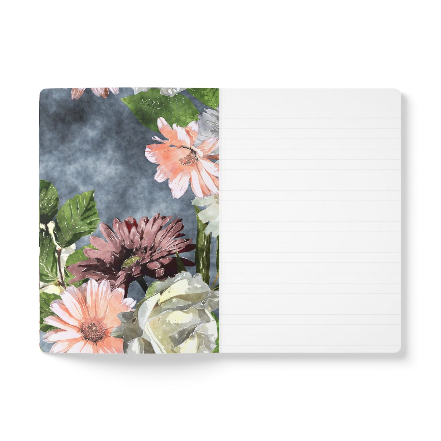 September Birth Flower Inspired Wellness Journal | Mindfulness | Affirmation | Aster & Morning Glory