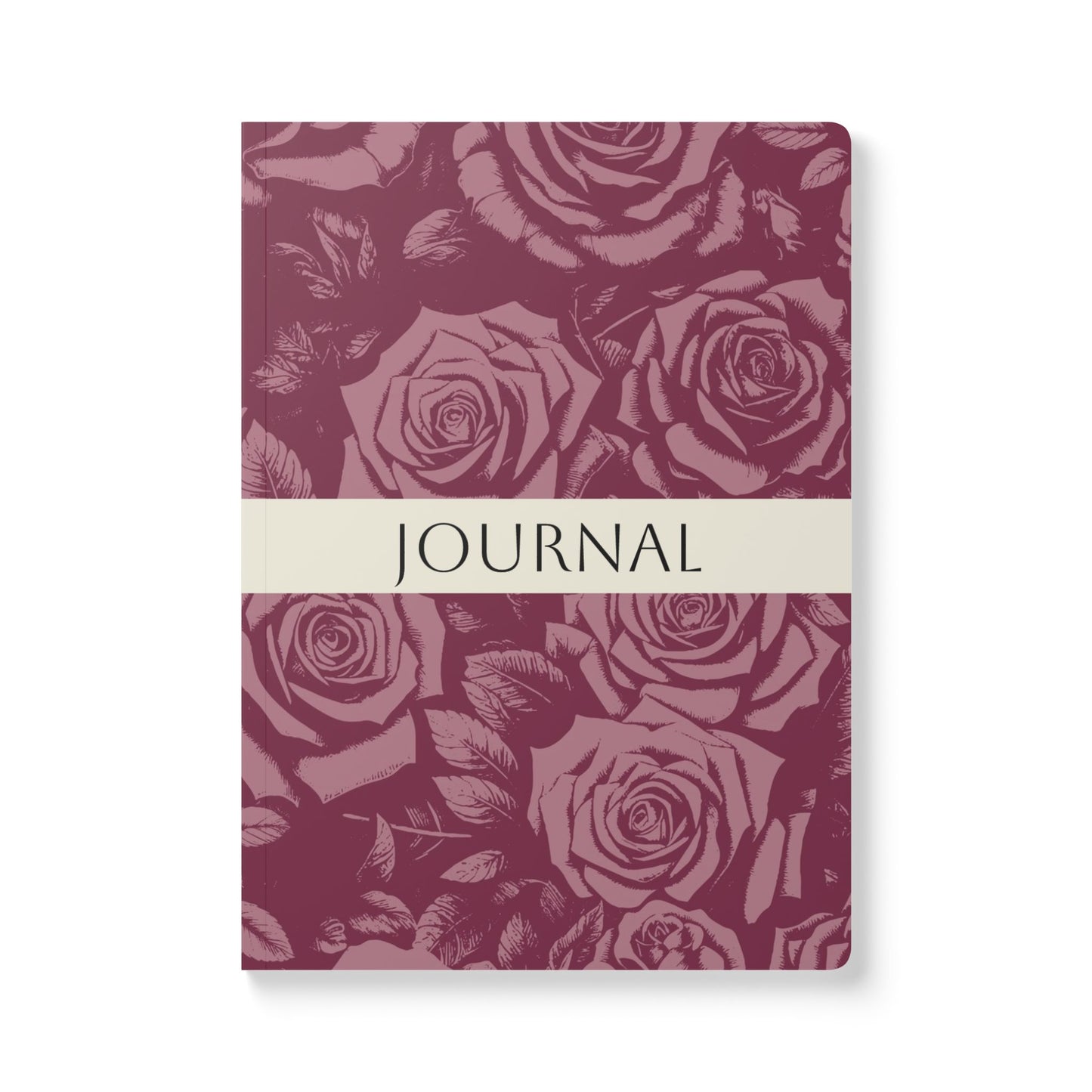 June Birth Flower Inspired Wellness Journal | Mindfulness | Affirmation | Rose & Honeysuckle