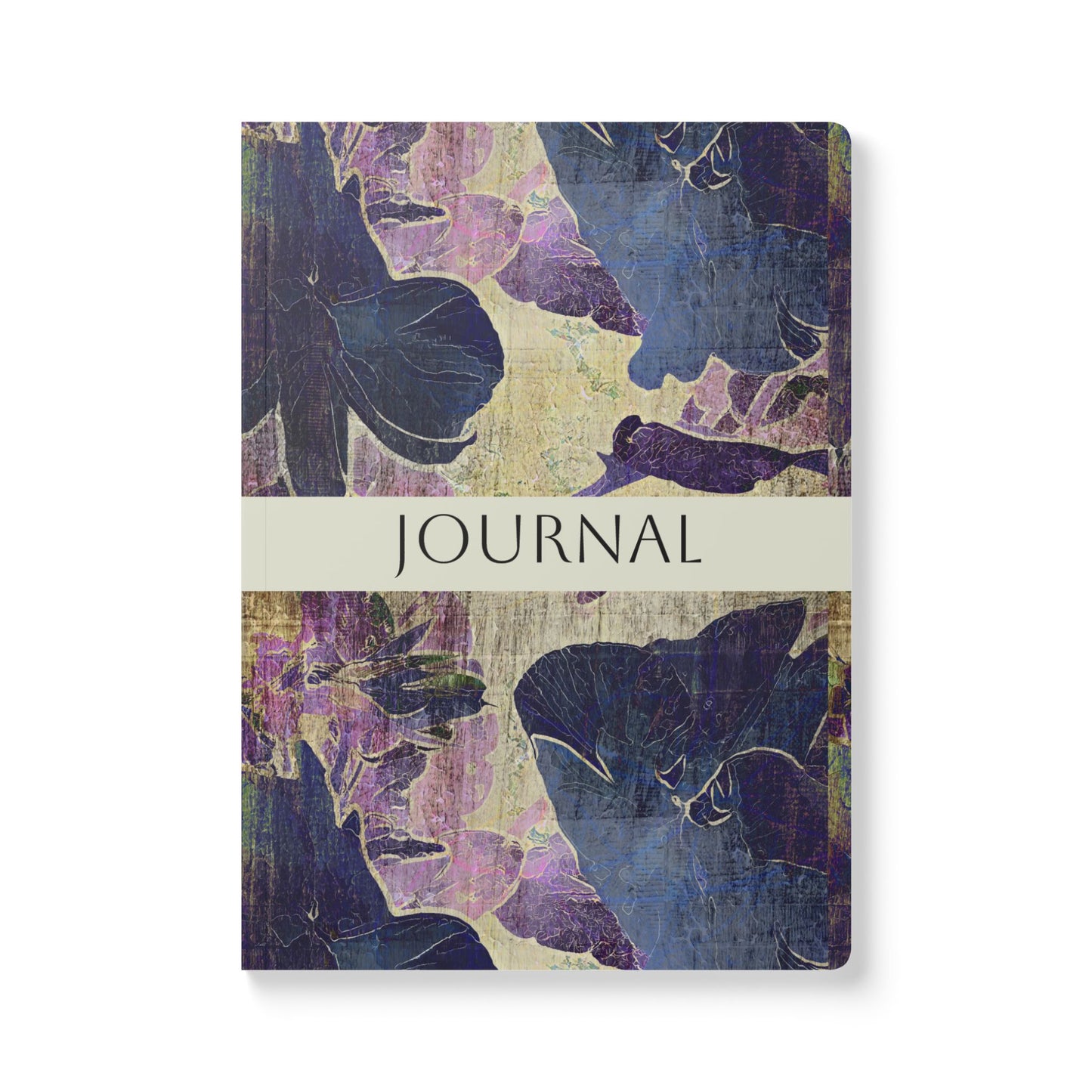 February Birth Flower Inspired Wellness Journal | Mindfulness | Affirmation | Violet & Primrose