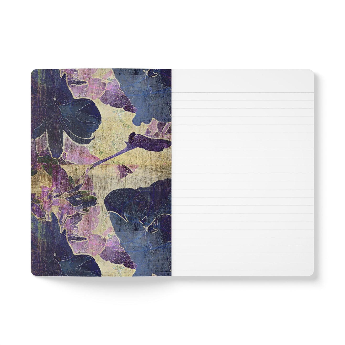 February Birth Flower Inspired Wellness Journal | Mindfulness | Affirmation | Violet & Primrose