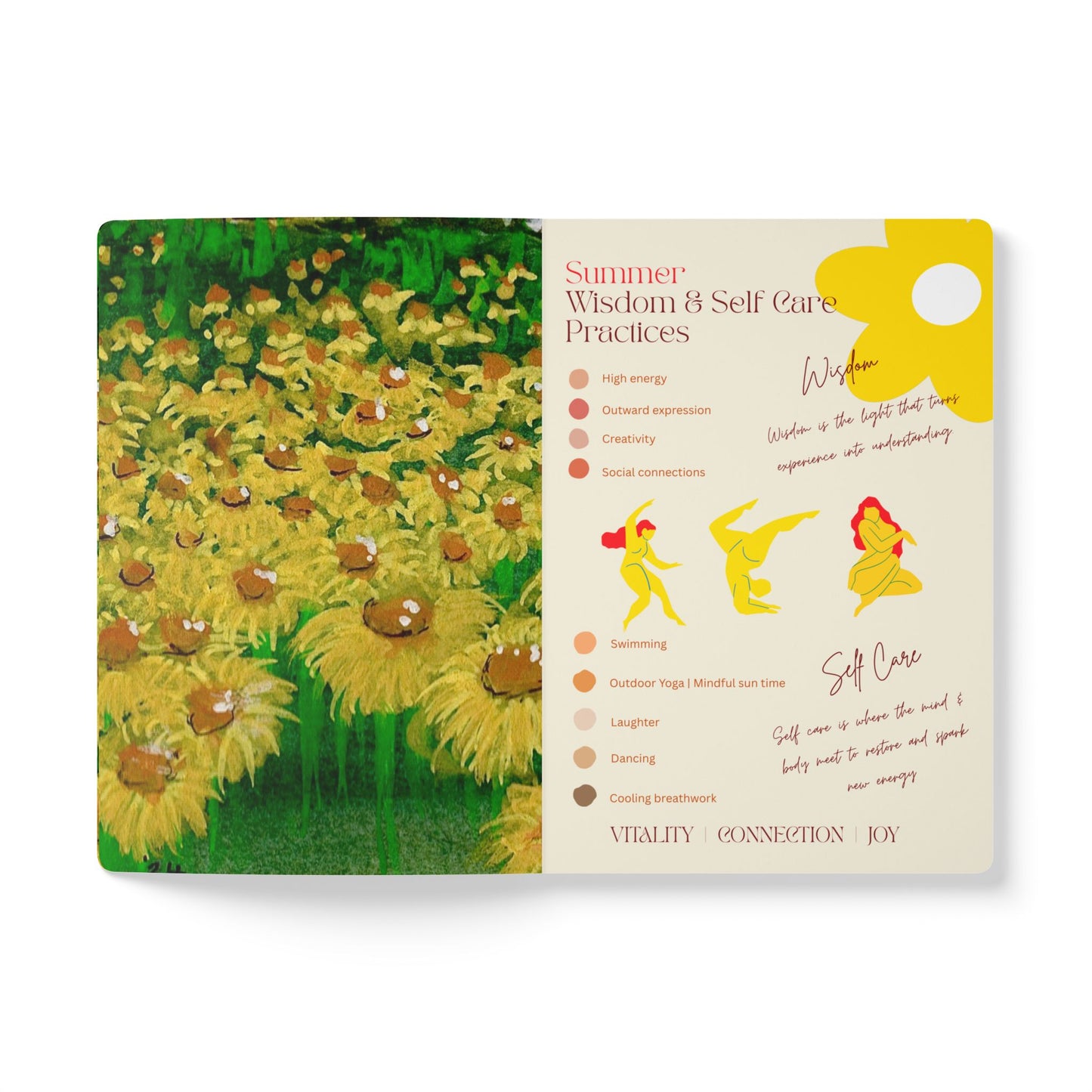 Summer Wellness Journal | Planting Guide | Seasonal Foods | Self Care Practices